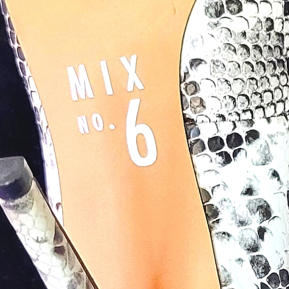 Mix No. 6 Snakeskin High Heel Pumps - Picture 2 of 16